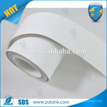 Water sensitive paper roll, Water sensitive label material